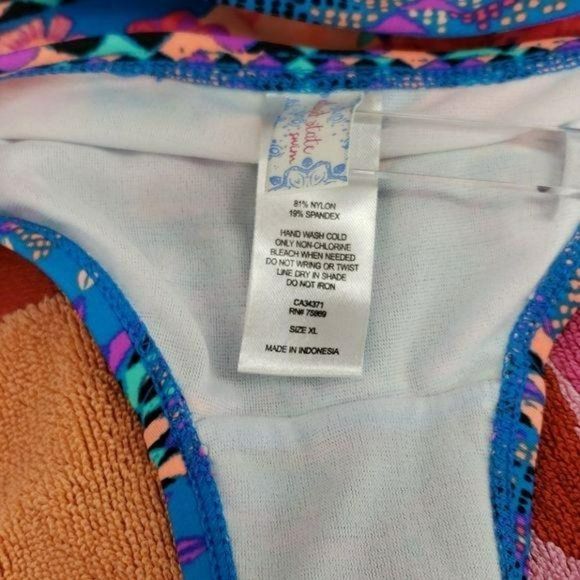 Altar’d State Hawaiian Floral String fringe XL Bikini‎ bottom - Picture 8 of 8